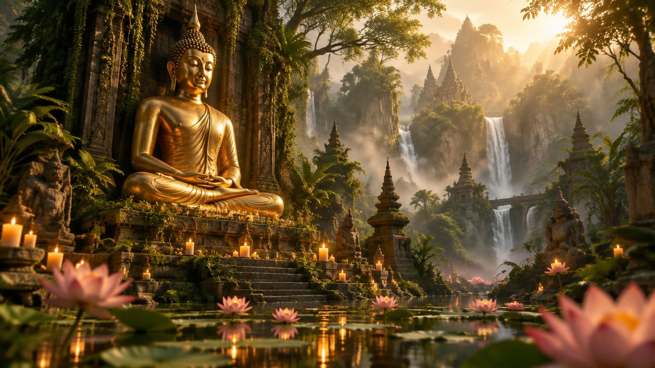 Rotating Buddha